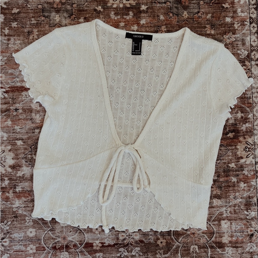 Lightweight sweater top